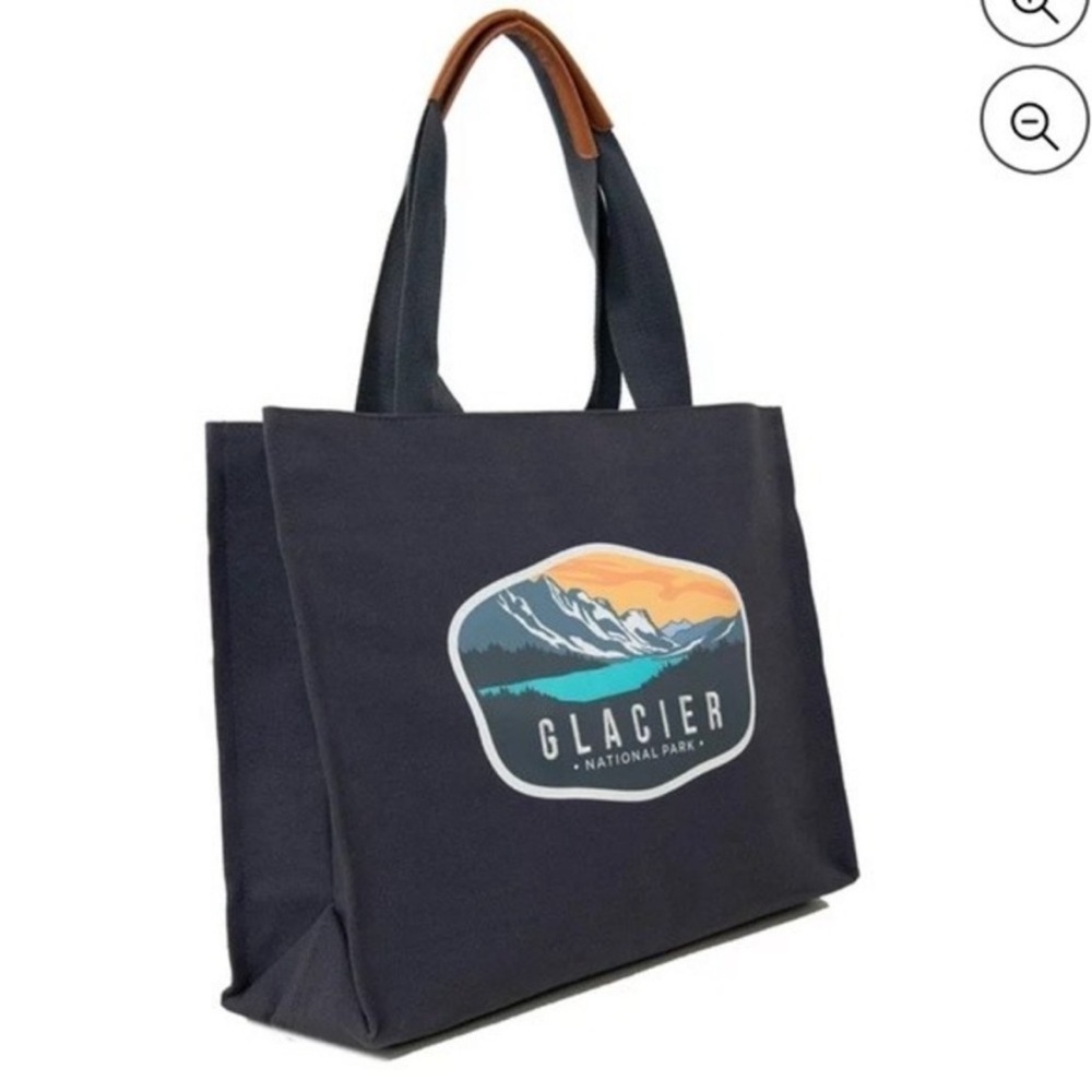 Glacier National Park Canvas Tote Bag - Picture 6 of 6